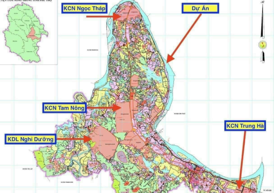 Thông tin chi tiết về KCN Tam Nông Phú Thọ